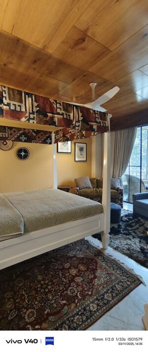 Bedroom in 3 BHK Builder Floor at Defence Colony – for Rent