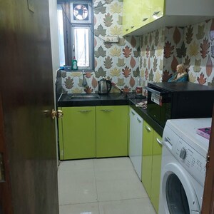 Kitchen in 3 BHK Apartment at Mohid Heights, Andheri West – for Rent