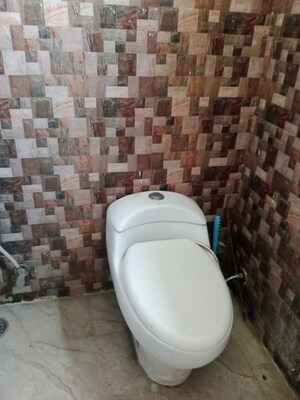 Bathroom in 1 BHK Builder Floor at Huda – for Rent