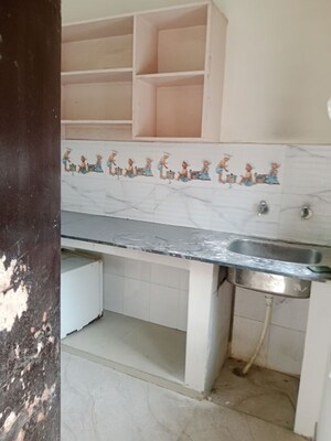 Kitchen in 1 BHK Builder Floor at Huda – for Rent