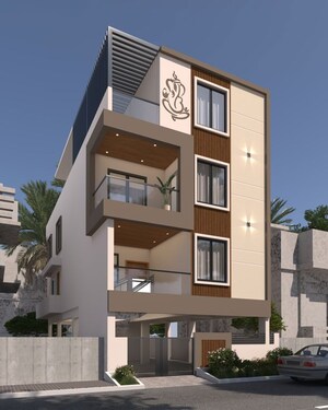 5 BHK Villa – Exterior View View at Kondapur - for Sale