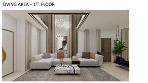 Living Room in 5 BHK Villa at Kondapur – for Sale