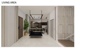 Living Room in 5 BHK Villa at Kondapur – for Sale