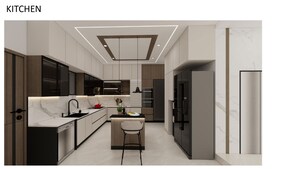 Kitchen in 5 BHK Villa at Kondapur – for Sale