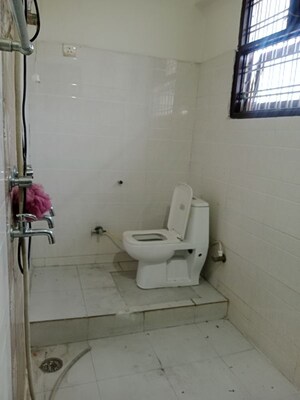 Bathroom in 3 BHK Builder Floor at Ansals Sushant City – for Rent