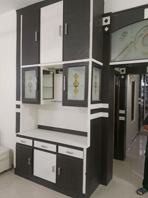 Kitchen in 3 BHK Builder Floor at Ansals Sushant City – for Rent