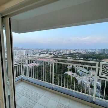 Balcony in 3 BHK Apartment at Prestige Elysian, Kalena Agrahara – for Rent