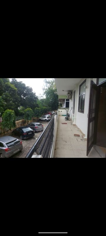 Balcony in 3 BHK Apartment at Amrapali Awadh, Indira Nagar – for Rent