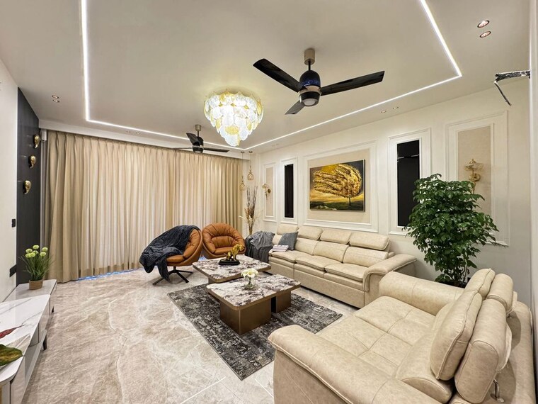 Living Room, adani-oyster-platinum-tower 4 Bedroom 4548 Sq.Ft. Apartment In Sector 102 Gurgaon 9919010