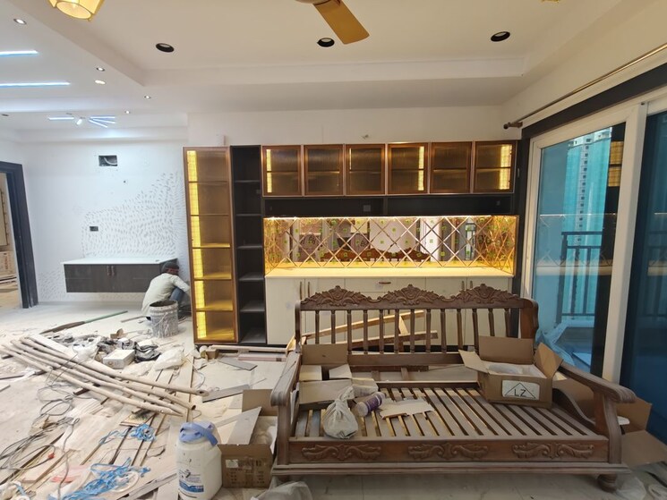 Living Room, rajapushpa-provincia 3 Bedroom 2335 Sq.Ft. Apartment In Narsingi Hyderabad 9919023