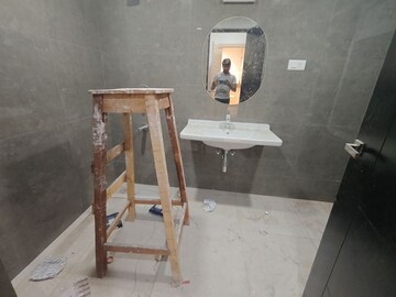 Bathroom in 3 BHK Apartment at Rajapushpa Provincia, Narsingi – for Rent
