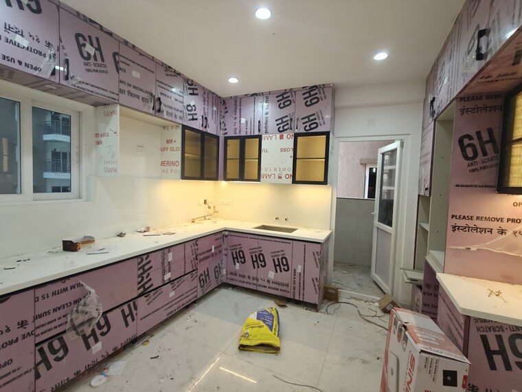 Kitchen, rajapushpa-provincia 3 Bedroom 2335 Sq.Ft. Apartment In Narsingi Hyderabad 9919023