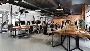 Team Area in  Co-working Space at MGF Mega City Mall, Sector 28 – for Rent