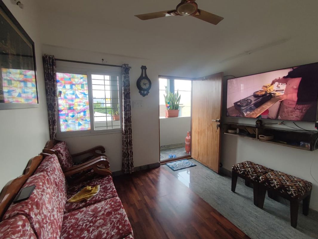 1 BHK + Pooja Room Apartment For Rent in Aashiyana Apartment JP Nagar