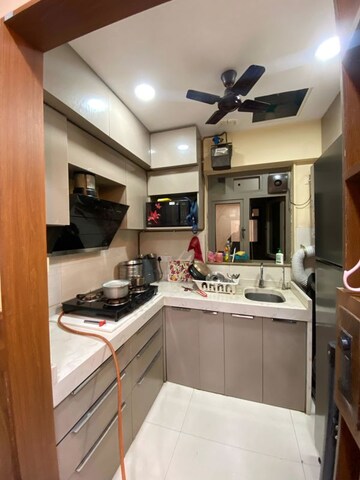 Kitchen in 2 BHK Apartment at K Raheja Interface Heights, Malad West – for Sale