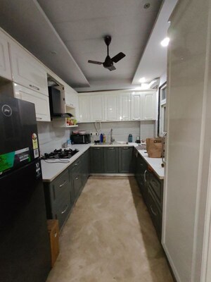Kitchen in 3 BHK Builder Floor at Jal Vihar Colony, Sector 46 – for Rent