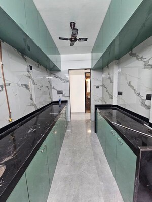 Kitchen in 2 BHK Apartment at Sanghvi Infenia, Santacruz East – for Rent