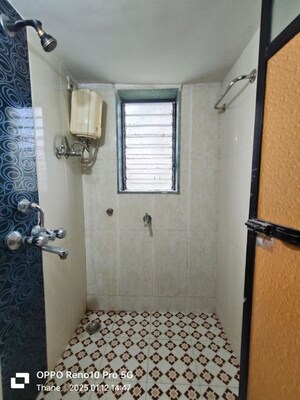 Bathroom in 1 BHK Apartment at Kharigaon – for Rent