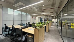 Kitchen in  Co-working Space at Sector 65 – for Rent