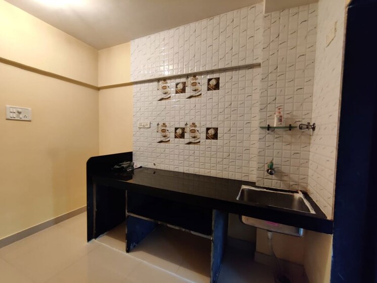 Kitchen, ark-kishor-aangan 1 Bedroom 685 Sq.Ft. Apartment In Kalwa Thane 9919125