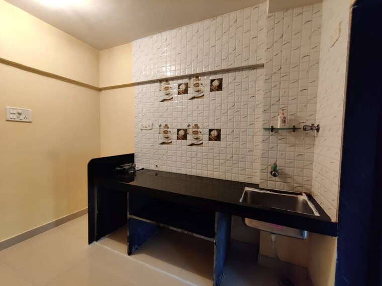 Kitchen, ark-kishor-aangan 1 Bedroom 685 Sq.Ft. Apartment In Kalwa Thane 9919125