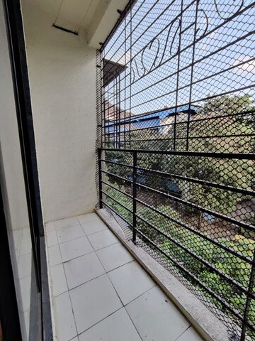 Balcony in 1 BHK Apartment at Ark Kishor Aangan, Kalwa – for Rent