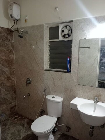 Bathroom in 2 BHK Apartment at Pegasus Megapolis Splendour, Hinjewadi – for Rent