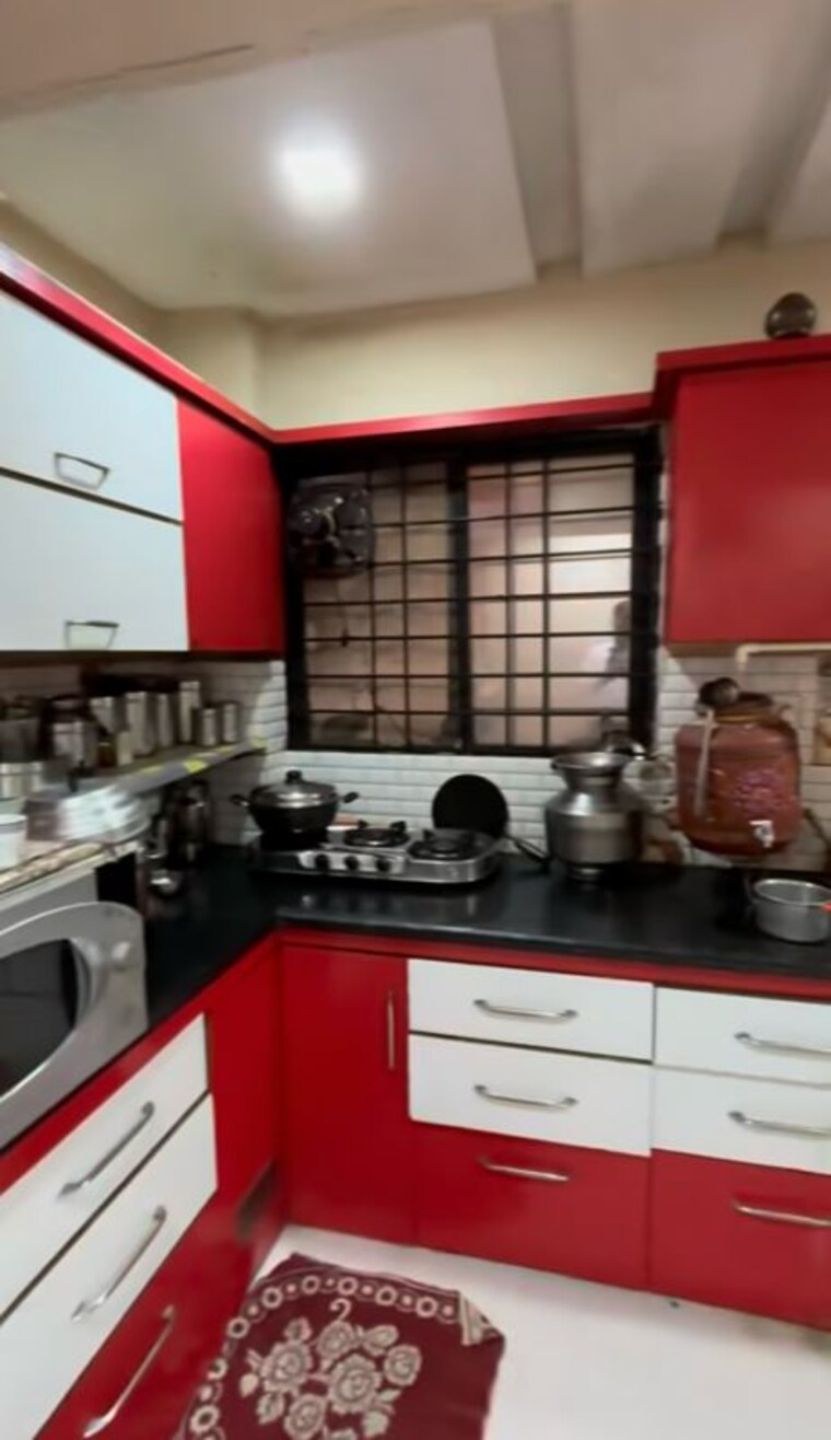 Kitchen, khatiwala tank 3 Bedroom 1100 Sq.Ft. Apartment In Khatiwala Tank Indore 9893548