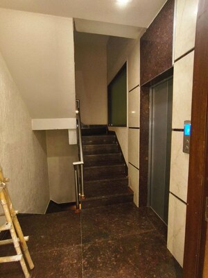 Staircase in 3 BHK Builder Floor at Kalkaji – for Rent
