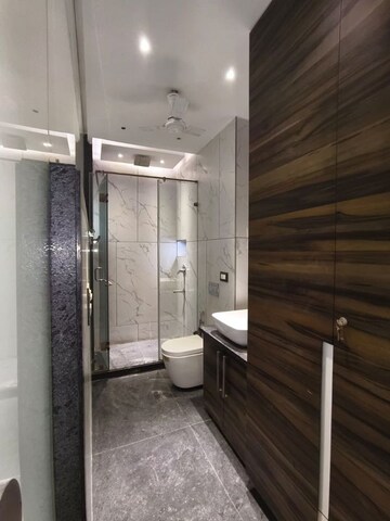 Bathroom in 3 BHK Builder Floor at Kalkaji – for Rent