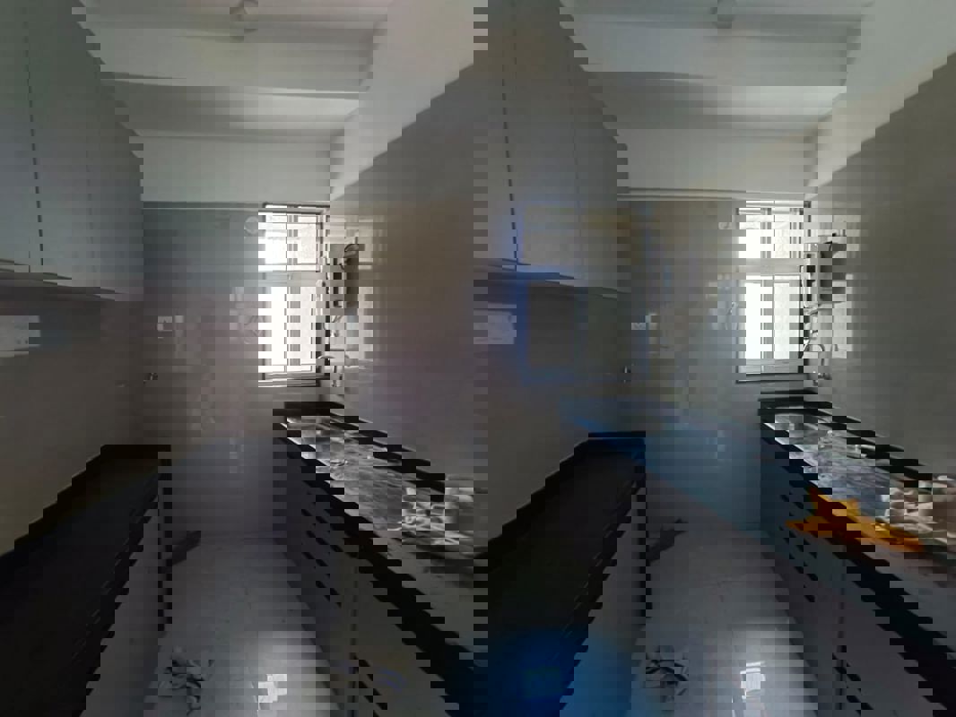 Kitchen in 2 BHK Apartment at Vaibhav Queens Park, Chembur – for Rent