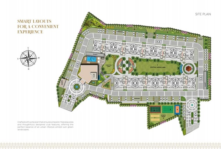 Master Plan, singhpura 3 Bedroom 1964 Sq.Ft. Apartment In Singhpura Zirakpur 9919296