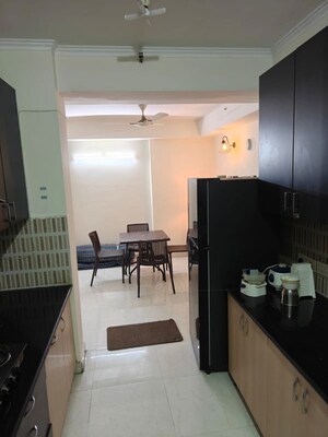 Kitchen in 3 BHK Apartment at Amrapali Crystal Homes, Sector 76 – for Rent