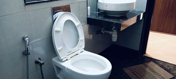 Bathroom in 2 BHK Apartment at Kalpataru Radiance, Goregaon West – for Rent