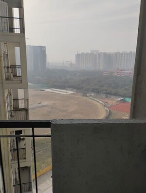 Balcony in 1 BHK Apartment at Amrapali Dream Valley, Tech Zone 4 Greater Noida – for Rent
