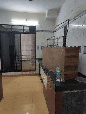 Kitchen in 3 BHK Apartment at Lakhanis Galaxy, Cbd Belapur Sector 15 – for Rent