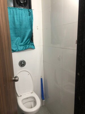 Bathroom in 1 BHK Apartment at MD Brahma Towers, Wakad – for Rent