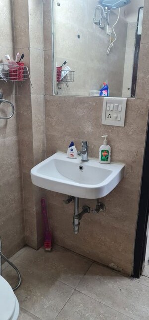 Bathroom in 3 BHK Builder Floor at Ansal Sushant Apartments, Sushant Lok I – for Sale