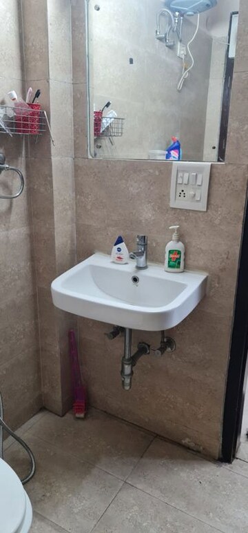 Bathroom in 3 BHK Builder Floor at Ansal Sushant Apartments, Sushant Lok I – for Sale