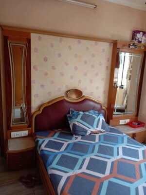 Bedroom in 2 BHK Apartment at DSK Trilok Apartments, Dadar West – for Sale