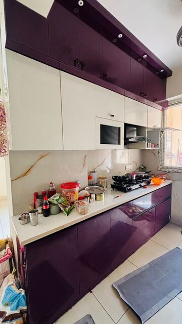 Kitchen in 3 BHK Apartment at Amrapali La Galleria, Tech Zone 4 Greater Noida – for Rent