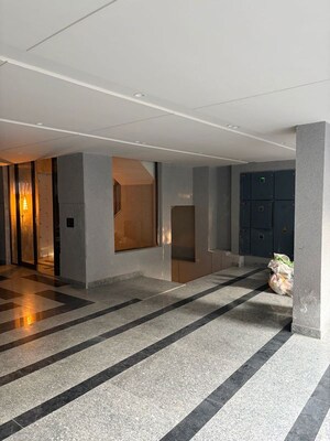 Building Lobby in 3 BHK Builder Floor at Greater Kailash I – for Sale