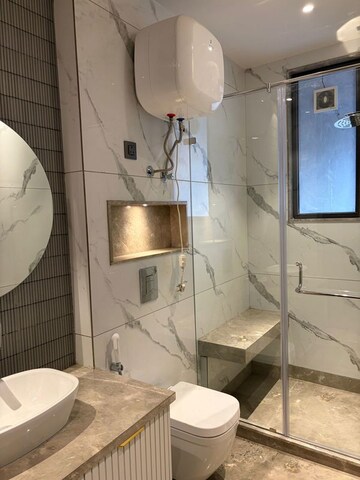 Bathroom in 3 BHK Builder Floor at Greater Kailash I – for Sale