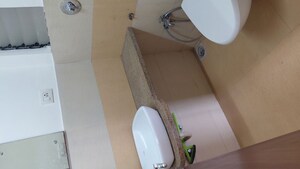 Bathroom in 1 BHK Apartment at Satellite Royale, Goregaon East – for Rent