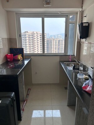 Kitchen in 1 BHK Apartment at Crescent Solitaire, Sakinaka – for Rent