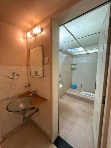 Bathroom in 3 BHK Apartment at Sigma One, Paud Road – for Rent