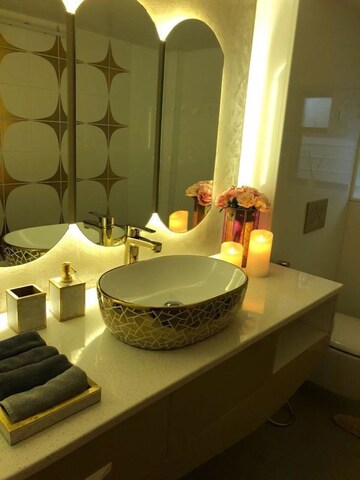 Bathroom in 3 BHK Apartment at Galaxy Orizzonte, Baner – for Sale