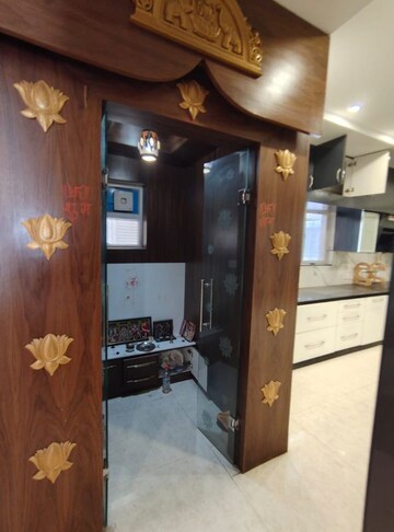 Kitchen in 4 BHK Apartment at Vyjayanth Chalets, Puppalaguda – for Rent