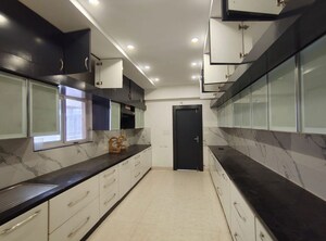 Kitchen in 4 BHK Apartment at Vyjayanth Chalets, Puppalaguda – for Rent