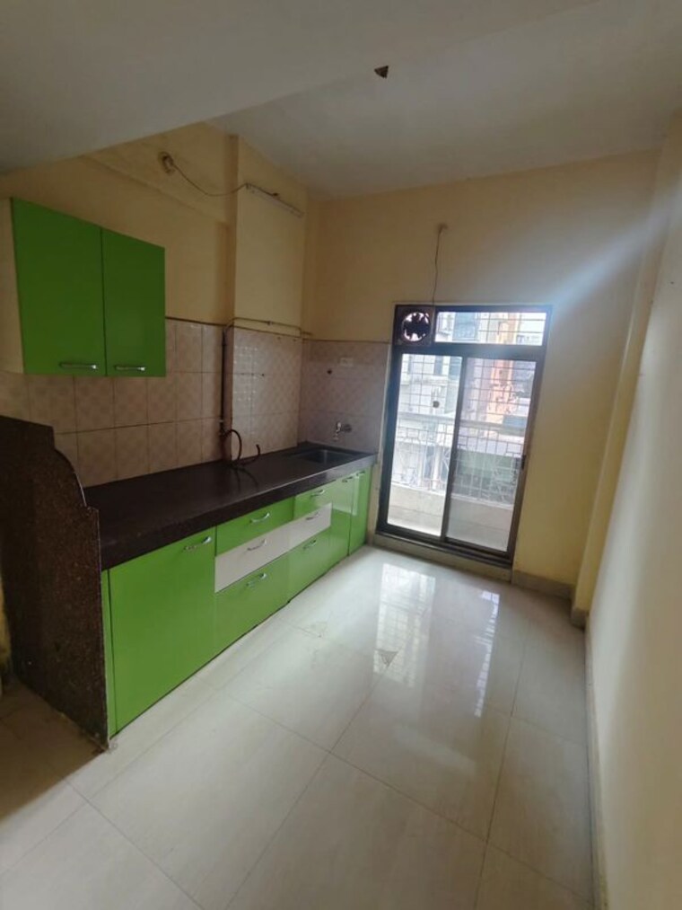 Kitchen, swagat-chs-kharghar 2 Bedroom 600 Sq.Ft. Apartment In Kharghar Sector 18 Navi Mumbai 9919539